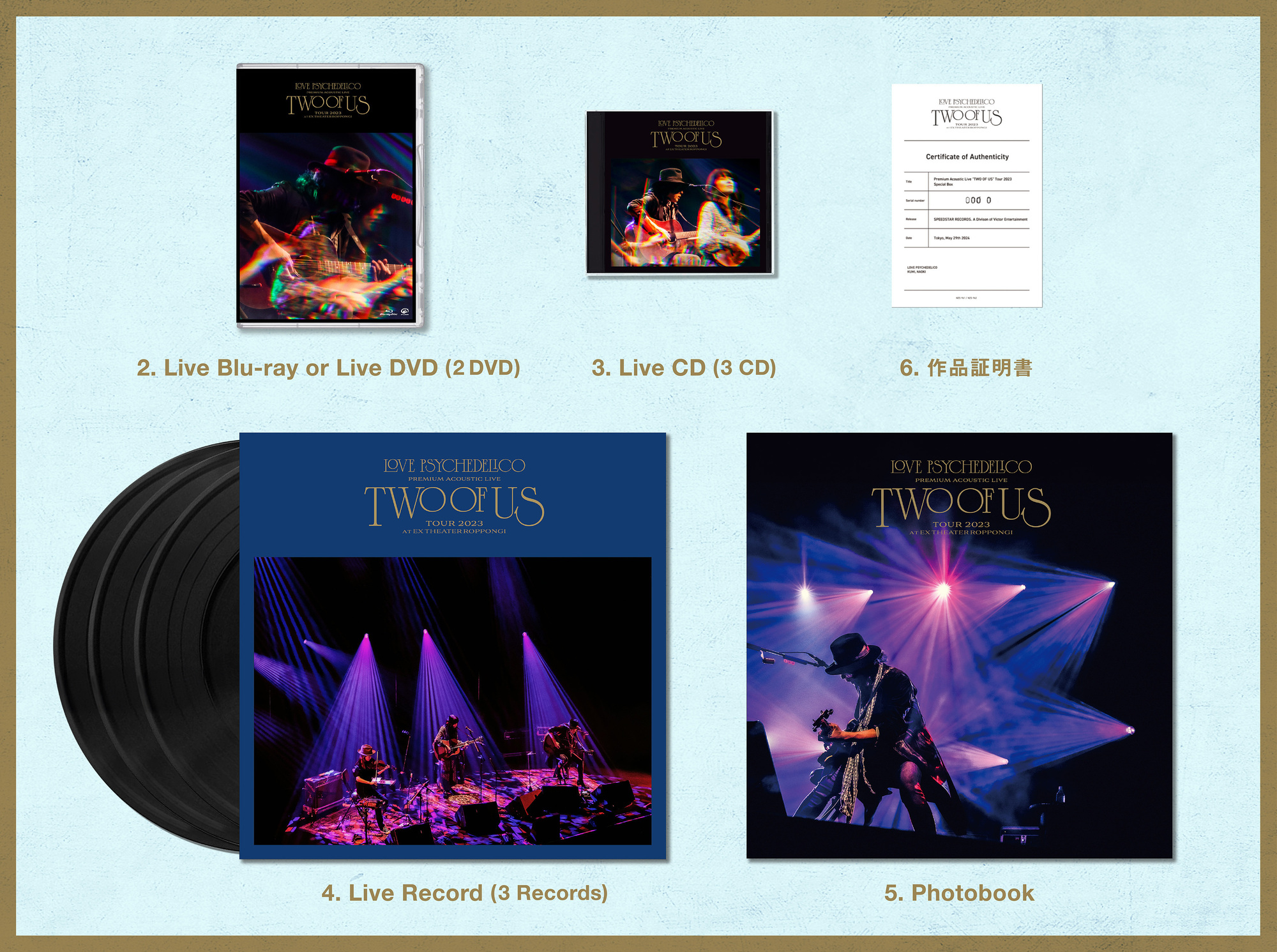 5月29日(水)「Premium Acoustic Live “TWO OF US” Tour 2023 at EX 